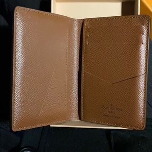 Louis Vuitton card wallet.